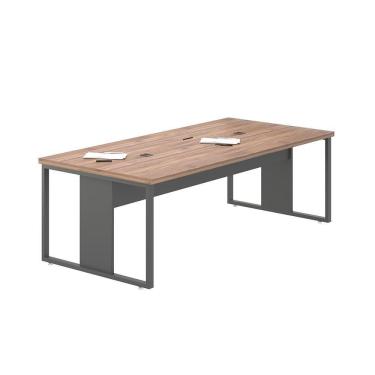 Imagem de Mesa De Reunião Para Escritório Com Caixa De Tomada