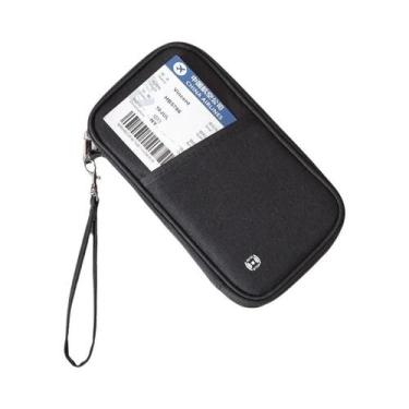 Imagem de Porta-passaportes Familiar Com Bloqueio RFID, Organizador De Documento