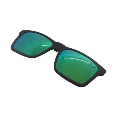 Imagem de Clip On Para Armação Mormaii Swap M6057 Fosco Lente Verde Espelhada Polarizada-Masculino
