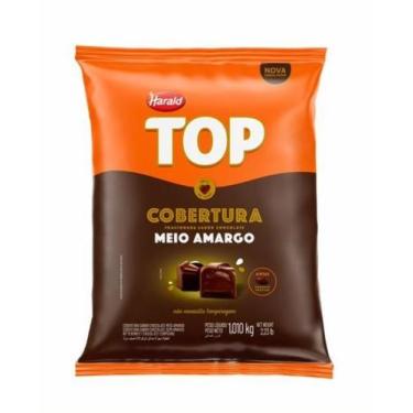 Imagem de Cobertura em Gotas Meio Amargo - Top - 1,01kg - 01 unidade - Harald - 