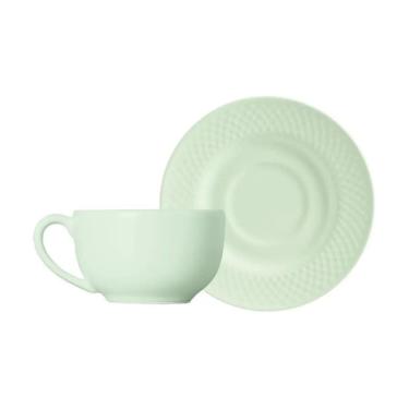 Imagem de Conjunto de Xícaras de Chá Branca - 6 Unidades