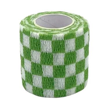 Imagem de Fita Atlética Colorida De 2,5cm, Bandagem Adesiva Autoelástica Para Ta
