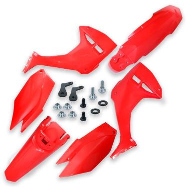 Imagem de Kit Plástico Carenagem Roupa Biker My26 Crf 250f Crf 300f