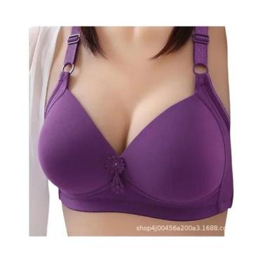 Imagem de Sutiã Feminino Confortável E Respirável Com Bojo, Costas Bonitas, Fino