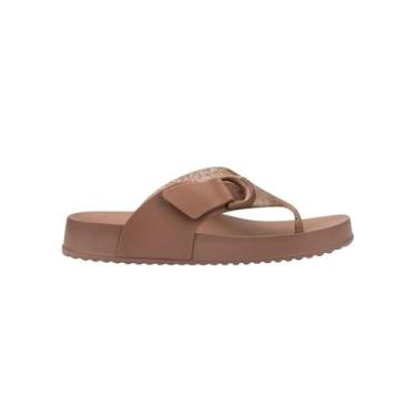 Imagem de Melissa Cozy Thong -, 35, Marrom, Vidro