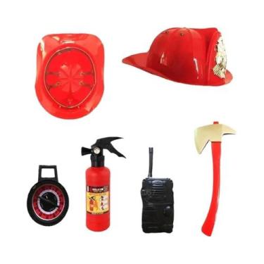 Imagem de Fantasia De Bombeiro Para Crianças, Meninos E Meninas, Fantasia De Hal