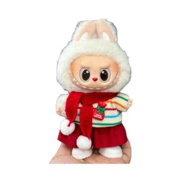 Imagem de Conjunto De Natal Labubu Com Roupa Vermelha Para Bonecas V1 V2 V3 - Pr