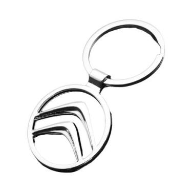 Imagem de Chaveiro Citroen Com Adesivo Para C4 C3 Xsara C-Elysee C5 C1 C2 C6 C4L