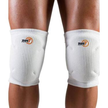 Imagem de Joelheira para Vôlei TM7 Branco - TM7 Sports, Branco, G/GG