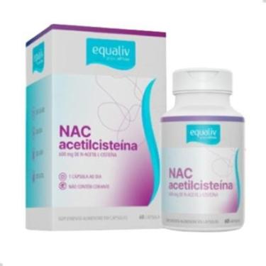 Imagem de NAC 600Mg 60 Capsulas Equaliv-Unissex