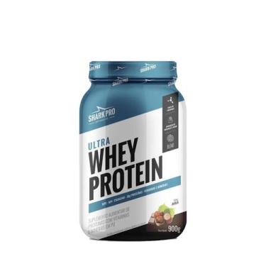 Imagem de Ultra Whey Sabor Chocolate Com Avela Pote 907G Shark Pro - Sharkpro