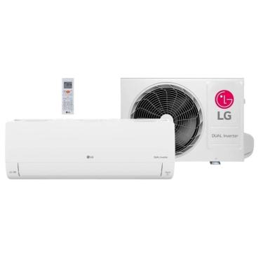 Imagem de Ar Condicionado LG DUAL Inverter AI Voice 9000 BTUs Quente e Frio 220V S3-W09AA31E