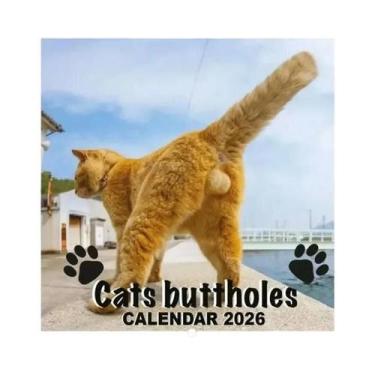 Imagem de Calendário De Parede 2026 Cão Engraçado Fazendo Cocô, Planejador Mensa