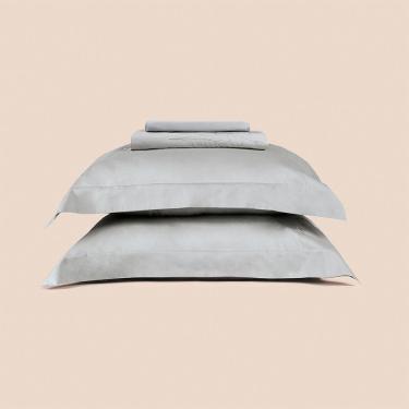 Imagem de Jogo De Cama King Altenburg Haus Cetim De Bambu 300 Fios Lis