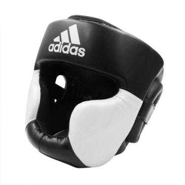 Imagem de Protetor de Cabeça adidas Response Semi aberto -, Preto, Branco, M