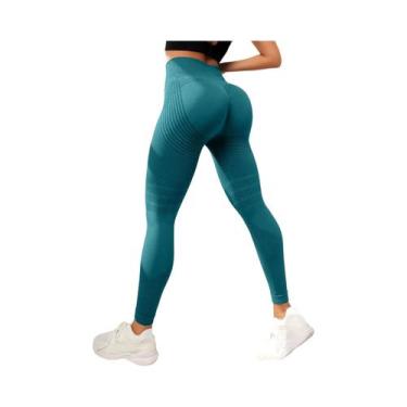 Imagem de Calças De Yoga Femininas De Cintura Alta, Sexy, Com Efeito Modelador, 