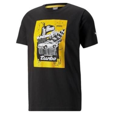 Imagem de Camiseta Puma Porsche Graphic Masculino - Preto-Masculino