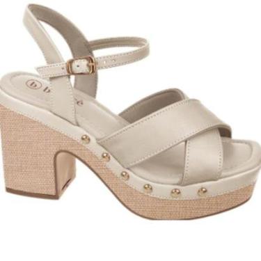 Imagem de Sandalia Bebece Aveia Feminino Original T5110-130-Feminino