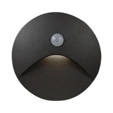 Imagem de Luminária De Parede LED Embutida À Prova d'Água Com Sensor De Moviment