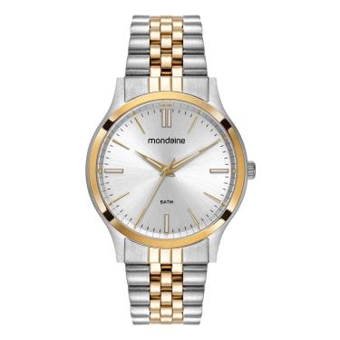 Imagem de Relogio Mondaine Masculino Ref: 33033gpmvba4 Clássico Aço Bicolor