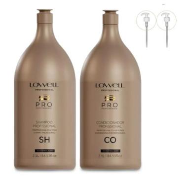Imagem de Kit Lavatório Profissional Shampoo 2,5L + Condicionador 2,5L - Lowell