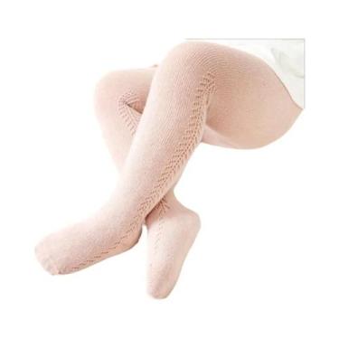 Imagem de Meias-calças De Algodão Para Bebês Meninas, Meias De Princesa Fofas E 