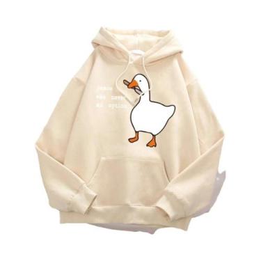 Imagem de Moletom Masculino Oversized Com Capuz, Estilo Hip Hop, Estampa Peace W