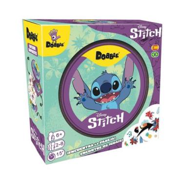 Imagem de Jogo Dobble Stitch Disney Infantil Divertido 2 a 8 Jogadores - Galápag