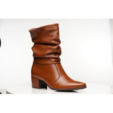 Imagem de Bota pegada coturno em couro feminino - 36, Pinhao, 36