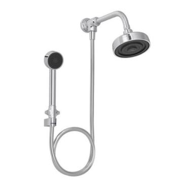 Imagem de Kit de Chuveiro Deca Acqua Plus com Desviador e Ducha Manual Cromado  