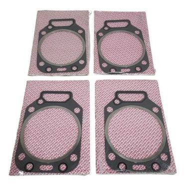 Imagem de Jogo Junta Cabecote MWM 4.10 X10 F1000 F4000 1992 a 1998 - METAL LEVE