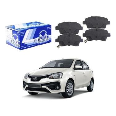 Imagem de Pastilha Freio Dianteira Etios 1.3 1.5 2017 A 2021 - SYL