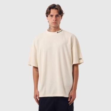 Imagem de CAMISETA OVERSIZED CHAMPION LIFE PIQUET SCRIPT LOGO EMB-Masculino