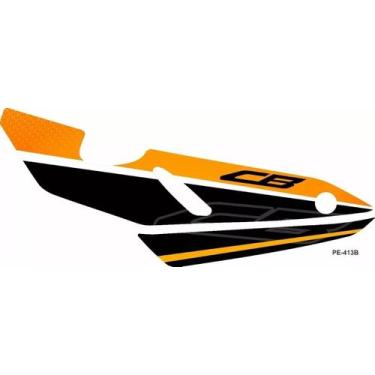 Imagem de Adesivo Protetor De Escapamento Honda Twister. Pe_413b - Resitank