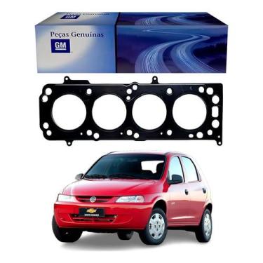 Imagem de Junta Cabeçote Chapa Chevrolet Celta 1.0 8v 2000 A 2005 - GM