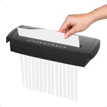 Imagem de Fragmentadora De Papel Até 6 Folhas Em Tiras Elétrica 110V - Aitek