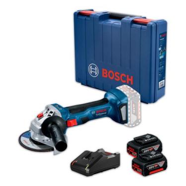 Imagem de Esmerilhadeira Angular À Bateria Profissional Bosch Gws 180-li Brushle