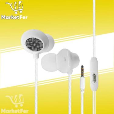 Imagem de Fone de Ouvido P3 3,5mm com Fio Extra Bass e Microfone Som Estéreo Cab