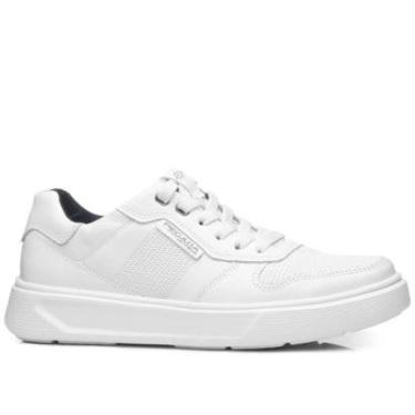 Imagem de Sapatenis Pegada Masculino em Couro Branco 110921-01-Masculino