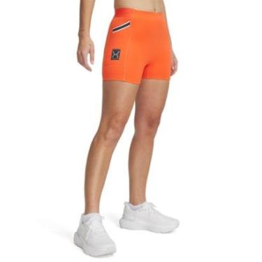 Imagem de Shorts de Corrida Under Armour Run 96 Feminino P Preto-Feminino