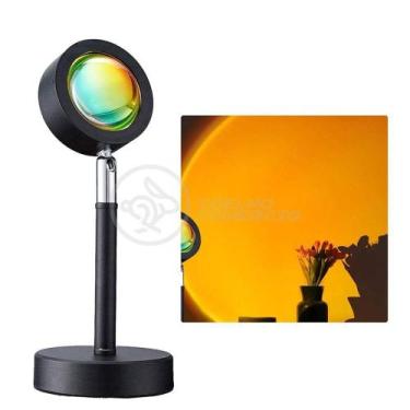 Imagem de Mini Ring Light Sunset Projetor Luminária Vermelho - SMART BRACELET