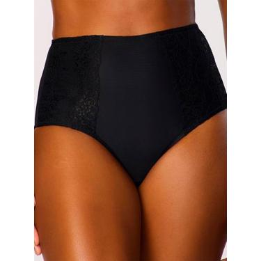Imagem de Calcinha Hot Pant Valisere 44359 Feminina Renda e Microfibra T. M/XXG,