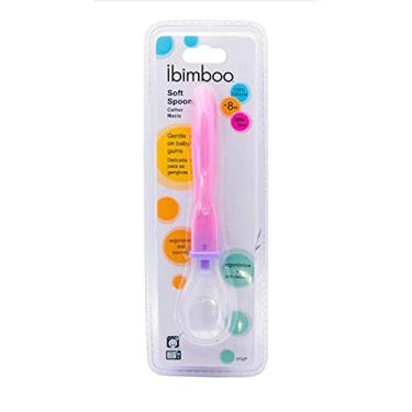 Imagem de Ibimboo Colher Silicone Flexivel Rosa Rosa