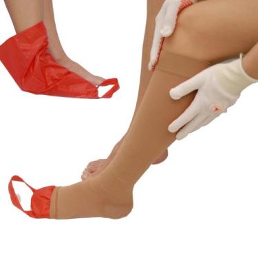 Imagem de Calçadeira para meias  VENOGLIDER Unidade Único Vermelho - Venosan, Ve