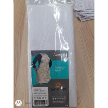 Imagem de Avental adamascado pvc - Salhatex, Branco