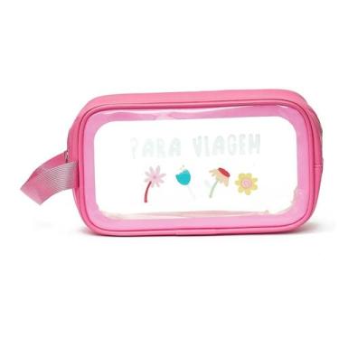 Imagem de Necessaire Transparente Florie "Para Viagem"