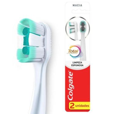 Imagem de Escova Dental Colgate Total Limpeza Espumosa Suave 2 unidades