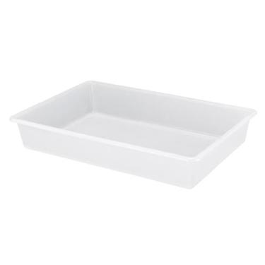 Imagem de Bandeja Plástica Branca 17 Litros Para Açougue Frigorífic - MARELAGO