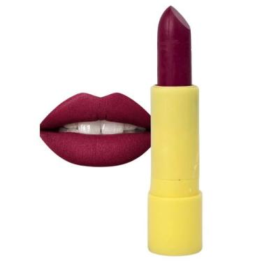 Imagem de Batom Cremoso Meu Tom Vinho Shine Colors Abelha Rainha FPS 8 - 3,7g