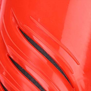 Imagem de Caneleiras de futebol, caneleiras resistentes e leves para prática de jogadores de futebol(vermelho)